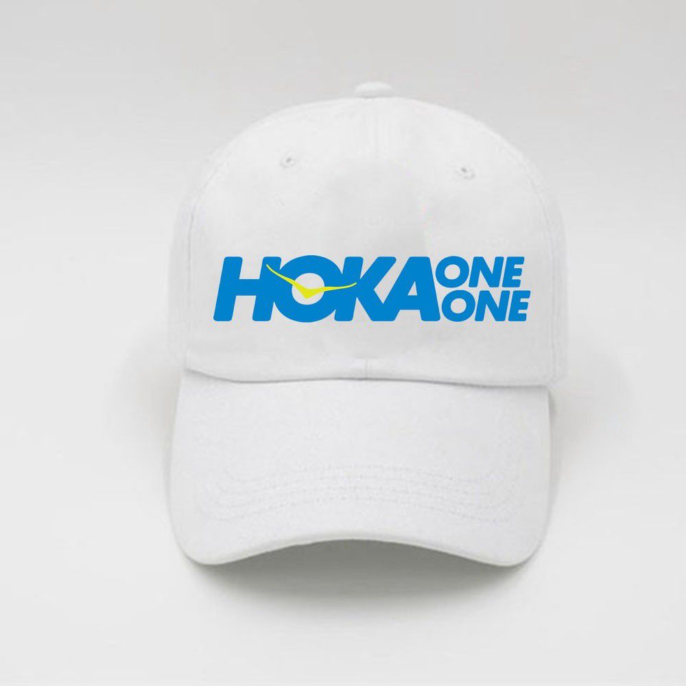 Hoka Baseball Caps NZ - Hoka Logo Top Level White (LND803561)